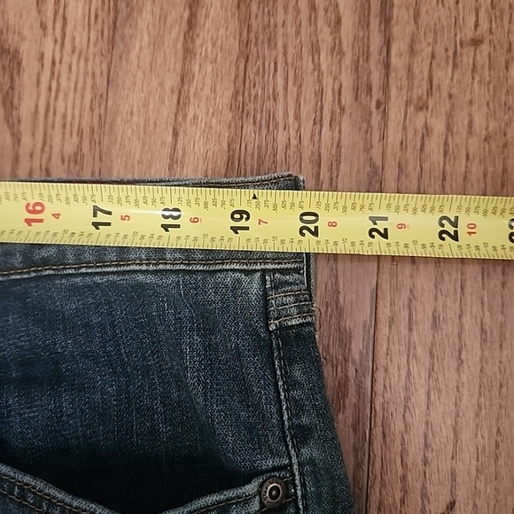 Wrangler Mens Jeans 40 x 30 Slim Straight Medium Wash Denim Stretch - Picture 6 of 7